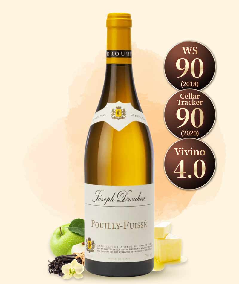 約瑟夫杜亨酒莊 普伊凡列爾白酒 Joseph Drouhin Pouilly Vinzelles 2021